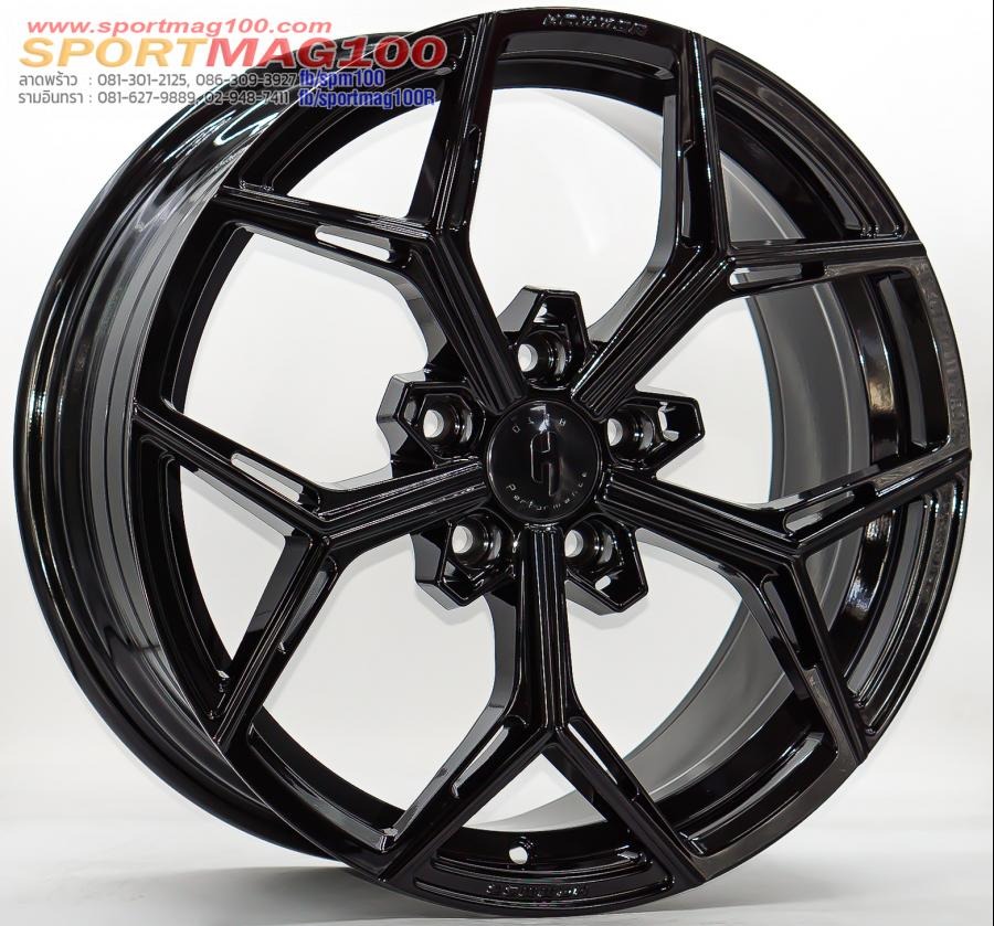 ล้อแม็ก FlowForming VF5 ขอบ18นิ้ว กว้าง8นิ้ว 5รู114.3 Offset35 สีดำเงา