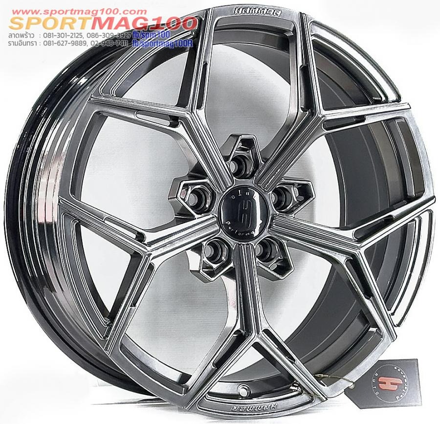 ล้อแม็ก FlowForming VF5 ขอบ18นิ้ว กว้าง8นิ้ว 5รู114.3 Offset35 สีไฮเปอร์แบล็ค