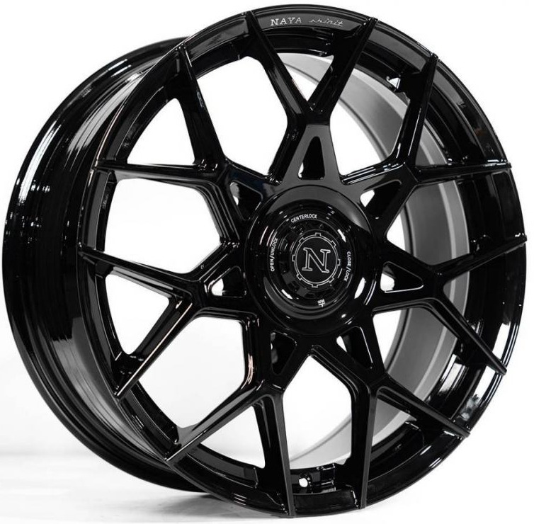 ล้อแม็กใหม่ Naya CL-107 ขอบ 18นิ้ว กว้าง8.5นิ้ว 5รู108/120 Offset35 สีดำเงา
