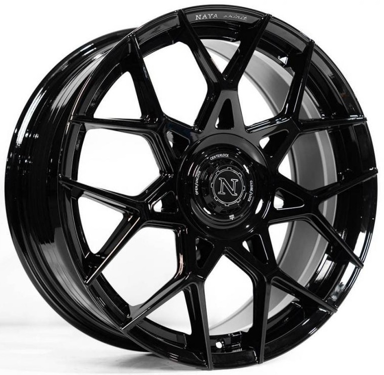ล้อแม็กใหม่ Naya CL-107 ขอบ 20นิ้ว กว้าง8.5นิ้ว 5รู108/113 Offset35 สีดำเงา