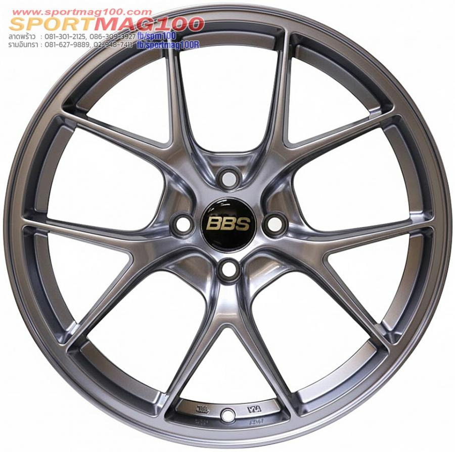 ล้อแม็ก MGW RID FlowForming ขอบ 17 กว้าง 7.5นิ้ว 4รู100 Offset35 สีไฮเปอร์แบล็ค