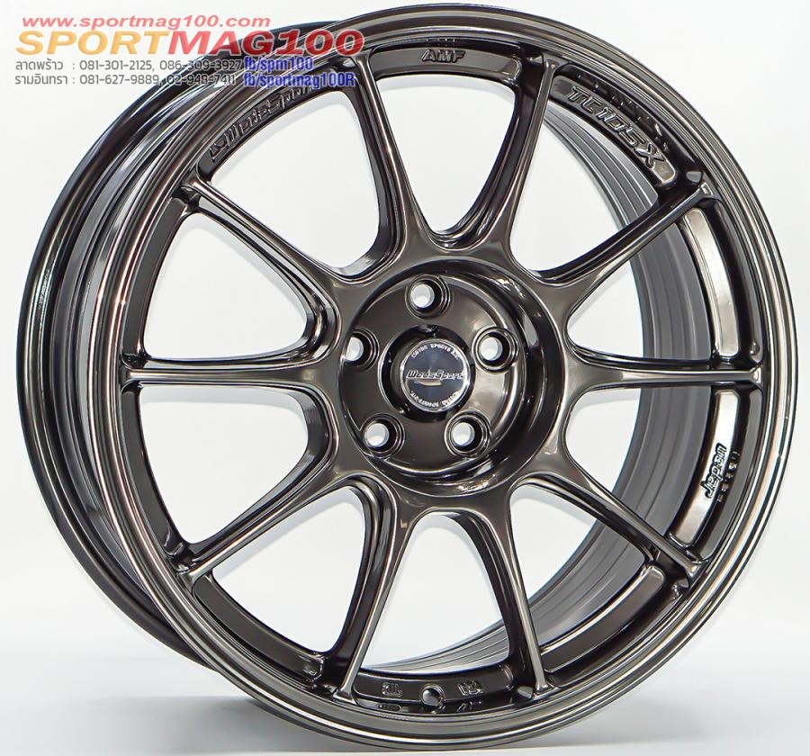 ล้อแม็ก APEX TC105X ขอบ15นิ้ว กว้าง7นิ้ว 5รู100 Offset35 สีไฮเปอร์แบล็ค2900