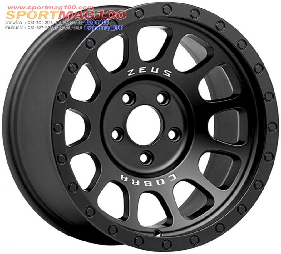 ล้อแม็ก Lenso Max3 Corba ขอบ16นิ้ว กว้าง8.5นิ้ว 5รู114.3 Offset20 สีดำด้าน
