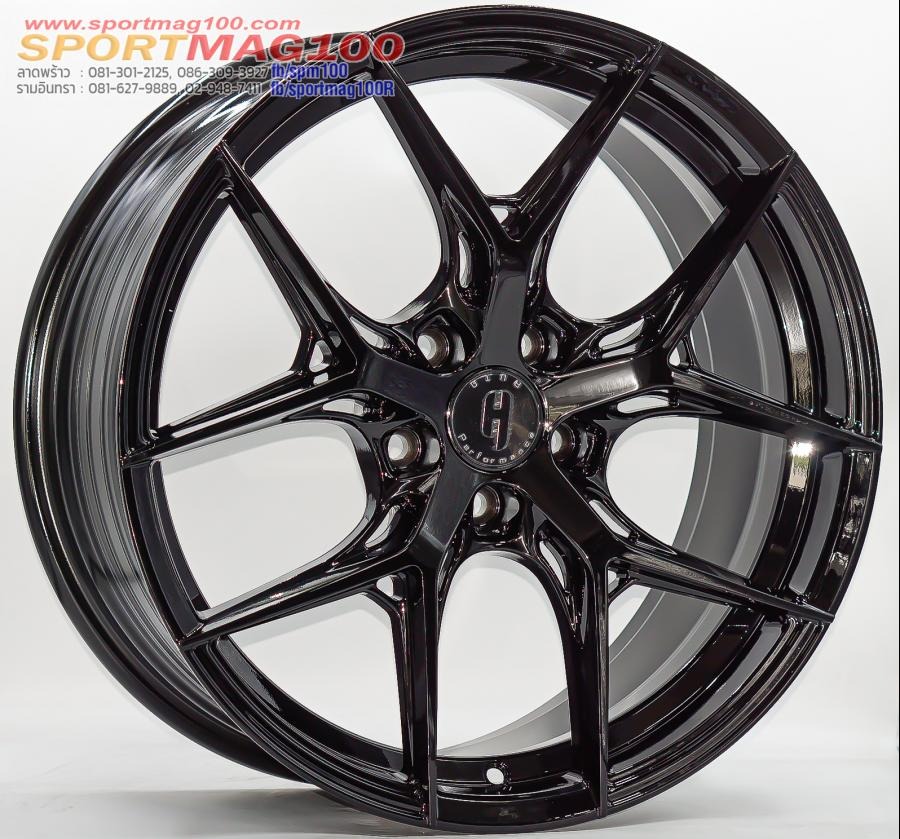 ล้อแม็กใหม่ APP VL2 ขนาด 18นิ้ว กว้าง8นิ้ว 5รู120 Offset35 สีดำเงา
