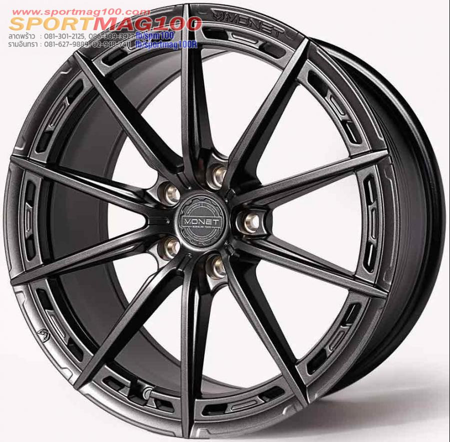 ล้อแม็ก Flowforming Monet 7129CS 5รู112/114 ET35 สีกันด้าน กว้าง8.5 ขอบ18นิ้ว 