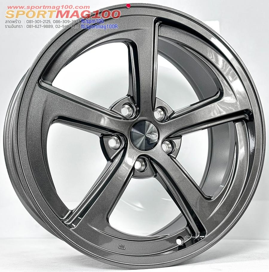 ล้อแม็ก Enkei MA15G Giotto ขอบ18นิ้ว กว้าง8นิ้ว 5รู114.3 Offset45 สีกันเมทาลิก