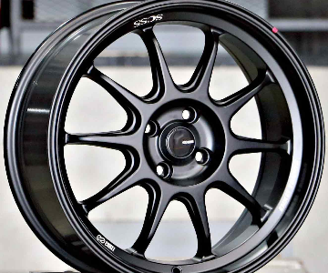 ล้อแม็ก Enkei SC55 4รู100 Offset35 ดำด้าน กว้าง8 ขอบ17นิ้ว