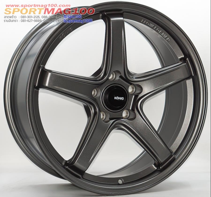 ล้อแม็กใหม่ Konig N947M ขอบ18นิ้ว กว้าง8.5นิ้ว 5รู114.3 Offset32 สีแมทกัน