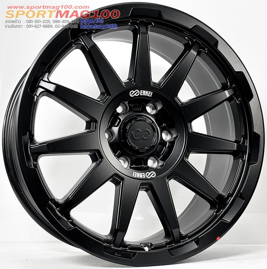 ล้อแม็ก Enkei Trail Cross ขอบ20นิ้ว กว้าง9นิ้ว 6รู139.7 Offset20 สีดำด้าน