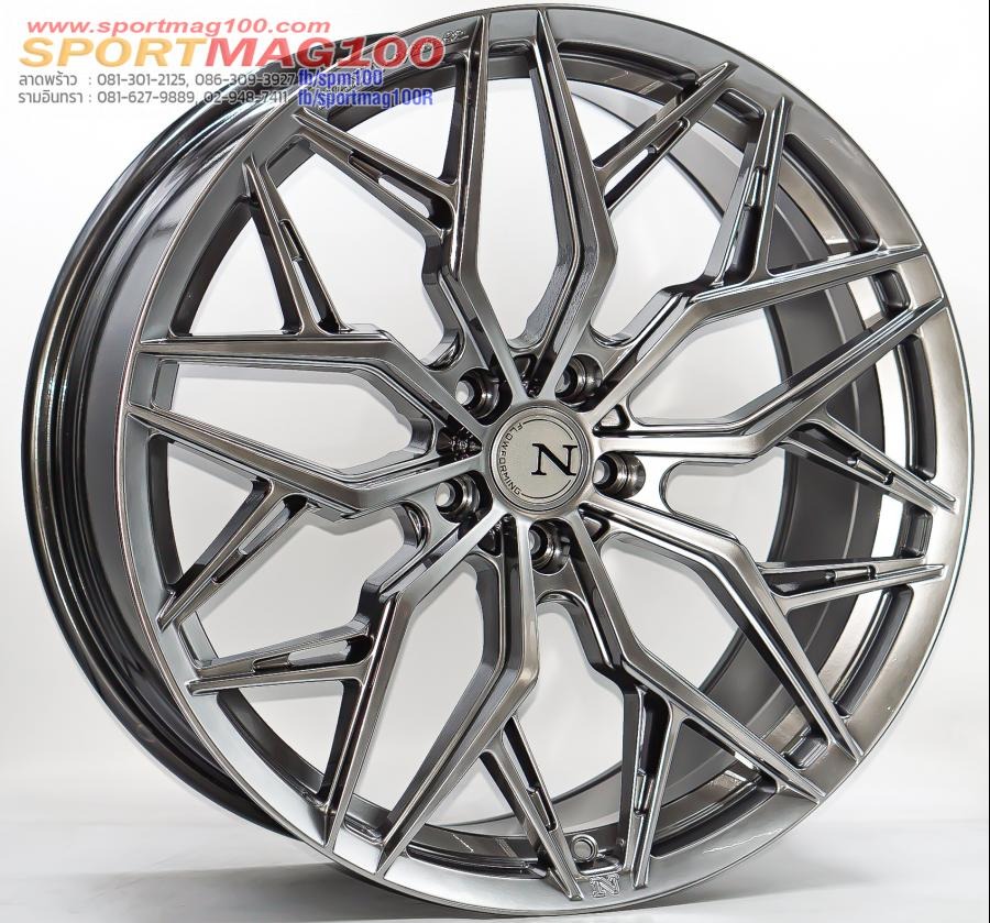 ล้อแม็กใหม่ NAYA CL-005 ขอบ 20นิ้ว กว้าง 9นิ้ว 5รู108 ET38 สีไฮเปอร์แบล็ค