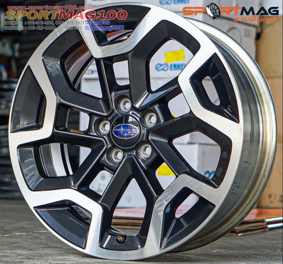 ล้อมือสองแท้ Subaru XV ขอบ17นิ้ว กว้าง7นิ้ว 5รู100 (รามอินทรา)
