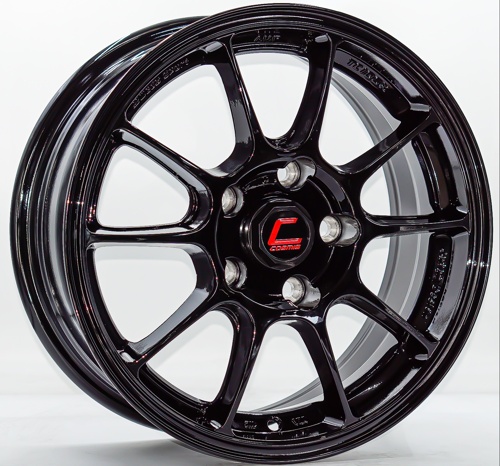 ล้อแม็ก Cosmis TC105X 5รู114 ET35 สีดำ กว้าง6.5 ขอบ15นิ้ว 