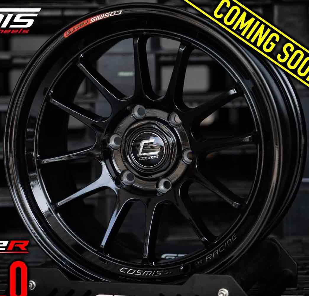 ล้อแม็ก Cosmis RG-12R ขอบ18นิ้ว กว้าง9นิ้ว 6รู139.7 Offset20 สีดำ