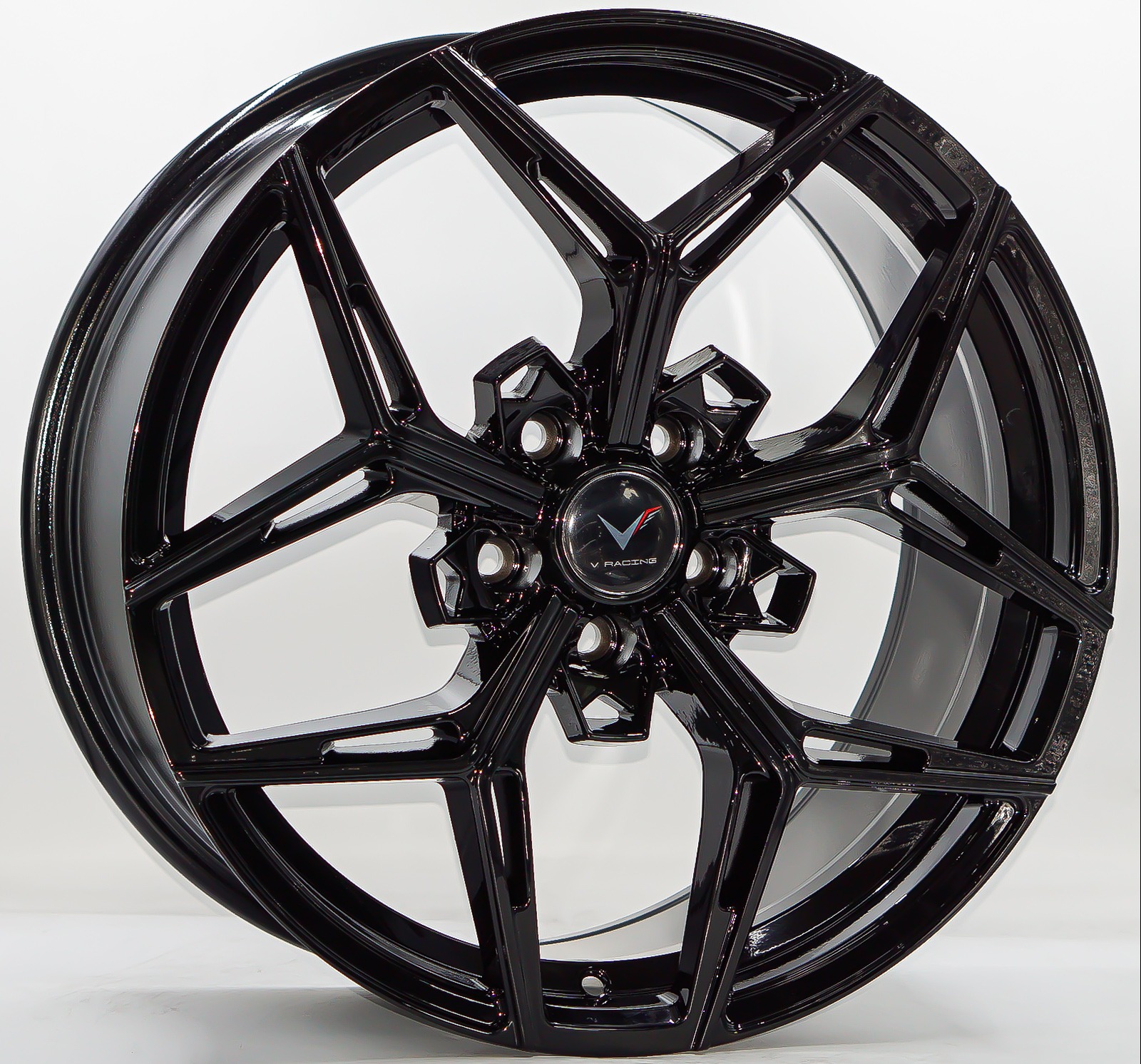ล้อแม็กใหม่ Flowforming HR479 ขอบ18นิ้ว กว้าง8.5นิ้ว 5รู108 Offset35 สีดำเงา
