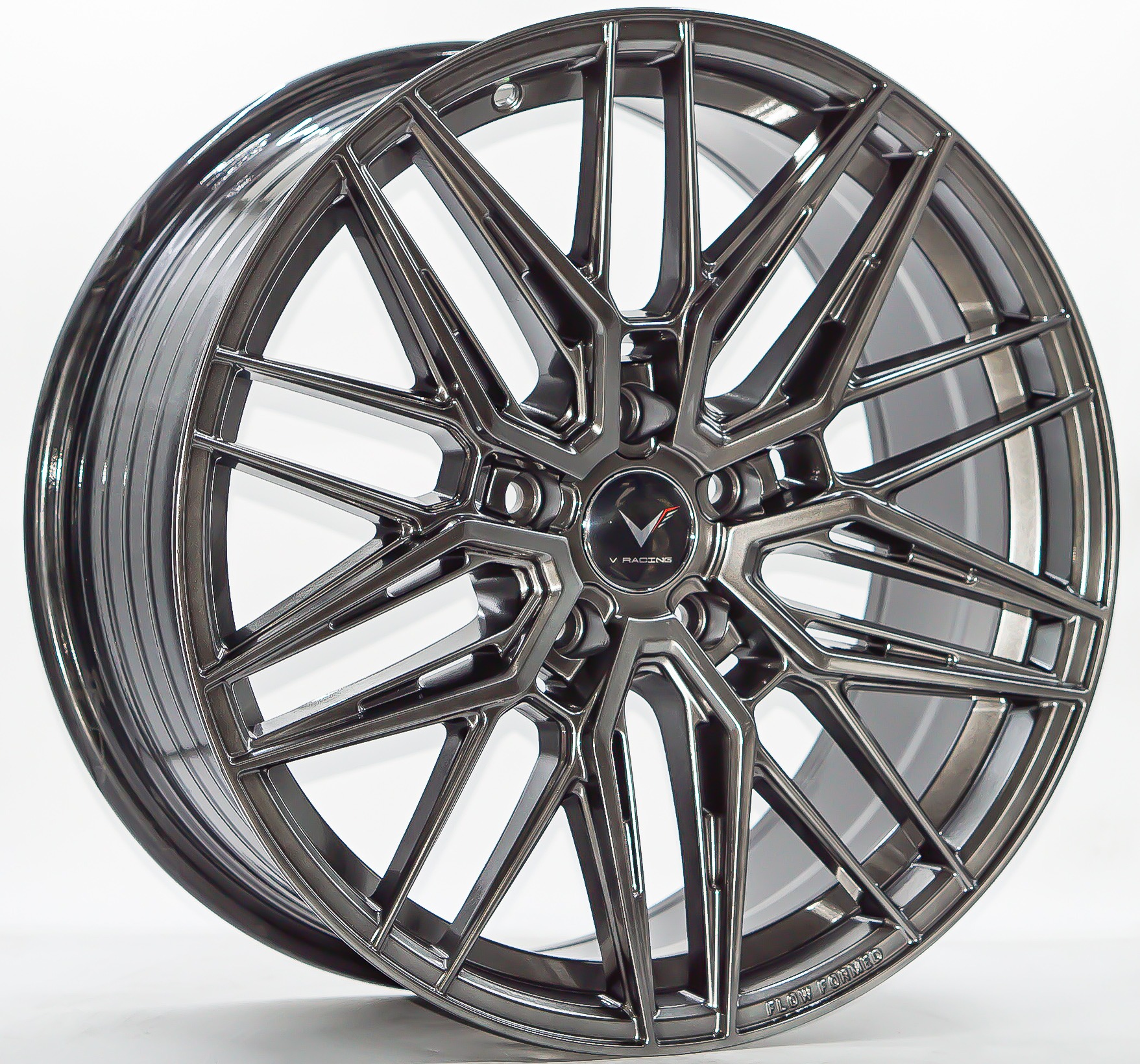 ล้อแม็กใหม่ Flowforming HR535 ขอบ18นิ้ว กว้าง8.5นิ้ว 5รู108 Offset35 สีไฮเปอร์แบล็ค