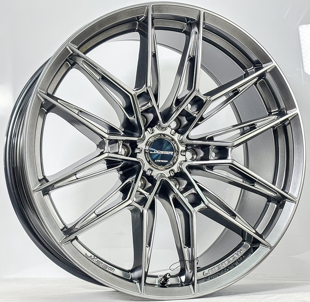 ล้อแม็ก Lenso Jager Mandala Litetech+ FlowForming ขอบ20นิ้ว กว้าง9นิ้ว 6รู139.7 Offset15 สีไฮเปอร์แบล็ค
