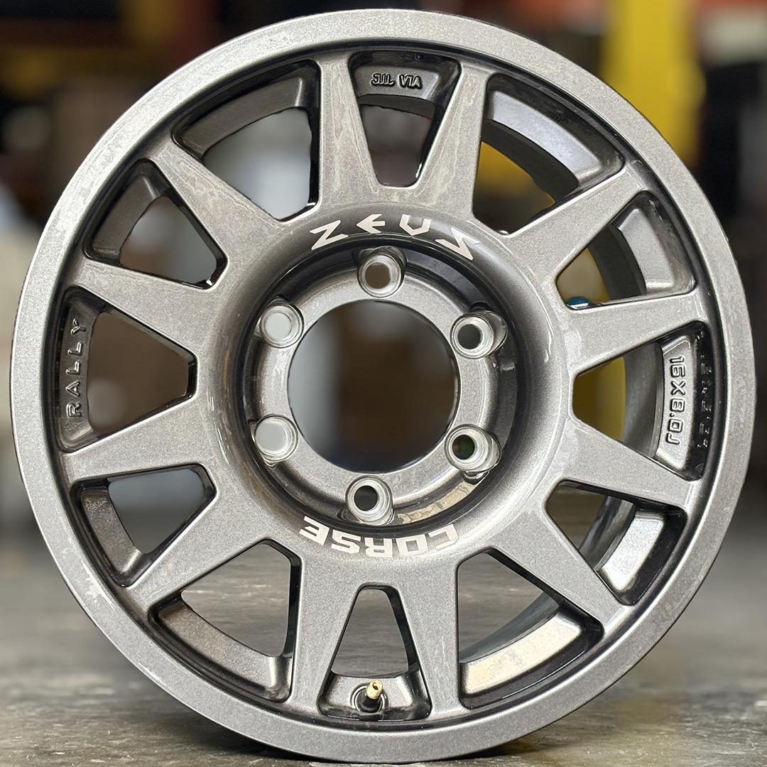 ล้อแม็กมือสอง ZEUS CORSE ขอบ16นิ้ว กว้าง8นิ้ว 6รู139.7 Offset20 สีกันเมทาลิก(ลาดพร้าว)