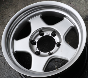 ล้อแม็กมือสอง Bradley S323 ขอบ16นิ้ว กว้าง8นิ้ว 6รู139.7 Offset0 สีไฮเปอร์ซิลเวอร์(รามอินทรา)