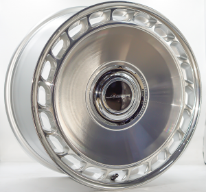 ล้อแม็ก Lenso Jager Vortex Litetech+ Flowforming ขอบ20นิ้ว กว้าง9นิ้ว 5รู108/120 Offset38 สีซิลเวอร์เงา