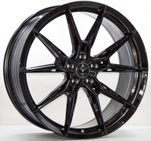 ล้อแม็ก FlowForming V-RACING FF050 5รู114.3/112 ET35 ดำเงา กว้าง8.5 ขอบ20นิ้ว