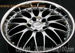 แม็กซ์ใหม่ Mesh38 5รู120 ET35 สำหรับBmw ซีรีย์3 7.5-17นิ้ว