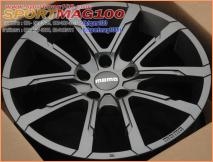 ล้อแม็กซ์แท้ ITALI MOMO Quantum 5รู108 สีเทา 8-18นิ้ว